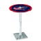 Holland Bar Stool Co 42" Chrome Columbus Blue Jackets Pub Table L217C4228ColBlu - alternate 1